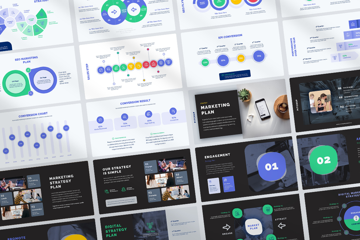 PitchUp - Professional PowerPoint and Keynote Pitch Deck Template Screen 3