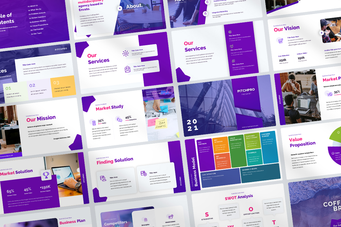 PitchPro – Pitchdeck Presentation for Digital Startup and Agency Screen 3