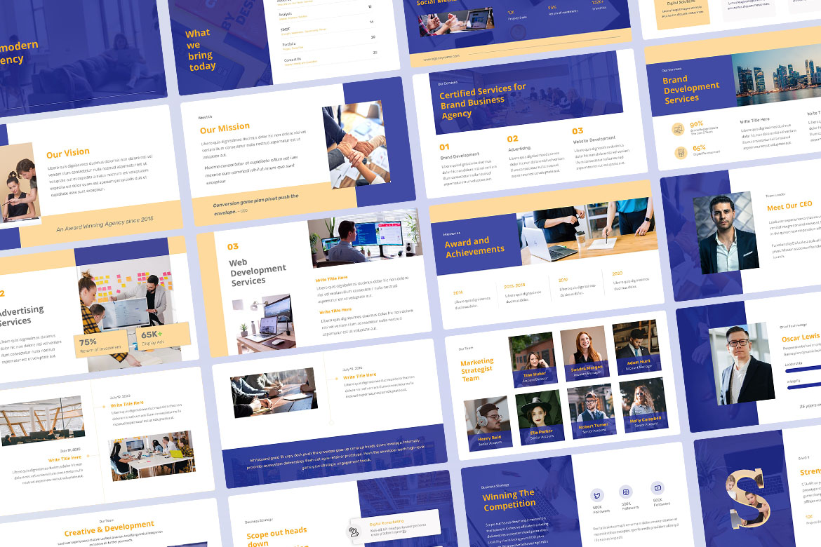 Digipro - Multipurpose Business Presentation Template Screen 2