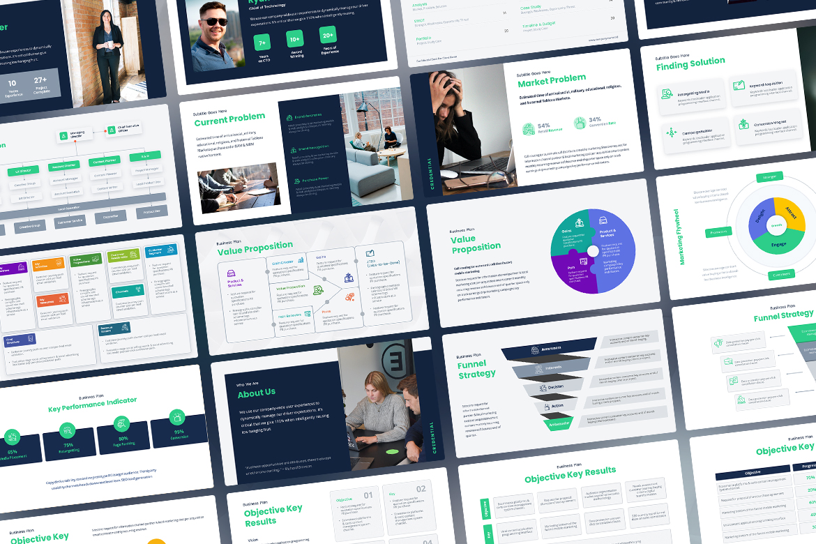 Credential - Business Proposal Pitch Deck Presentation Screen 3