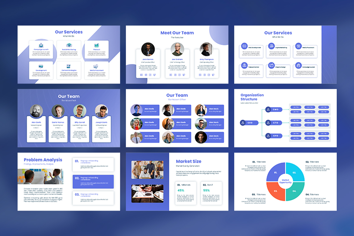 DeckPro - Pitch Deck Proposal Presentation Screen 2