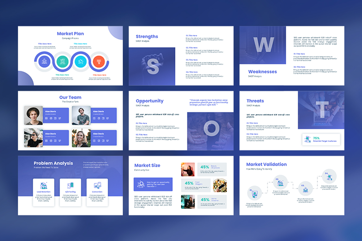 DeckPro - Pitch Deck Proposal Presentation Screen 3