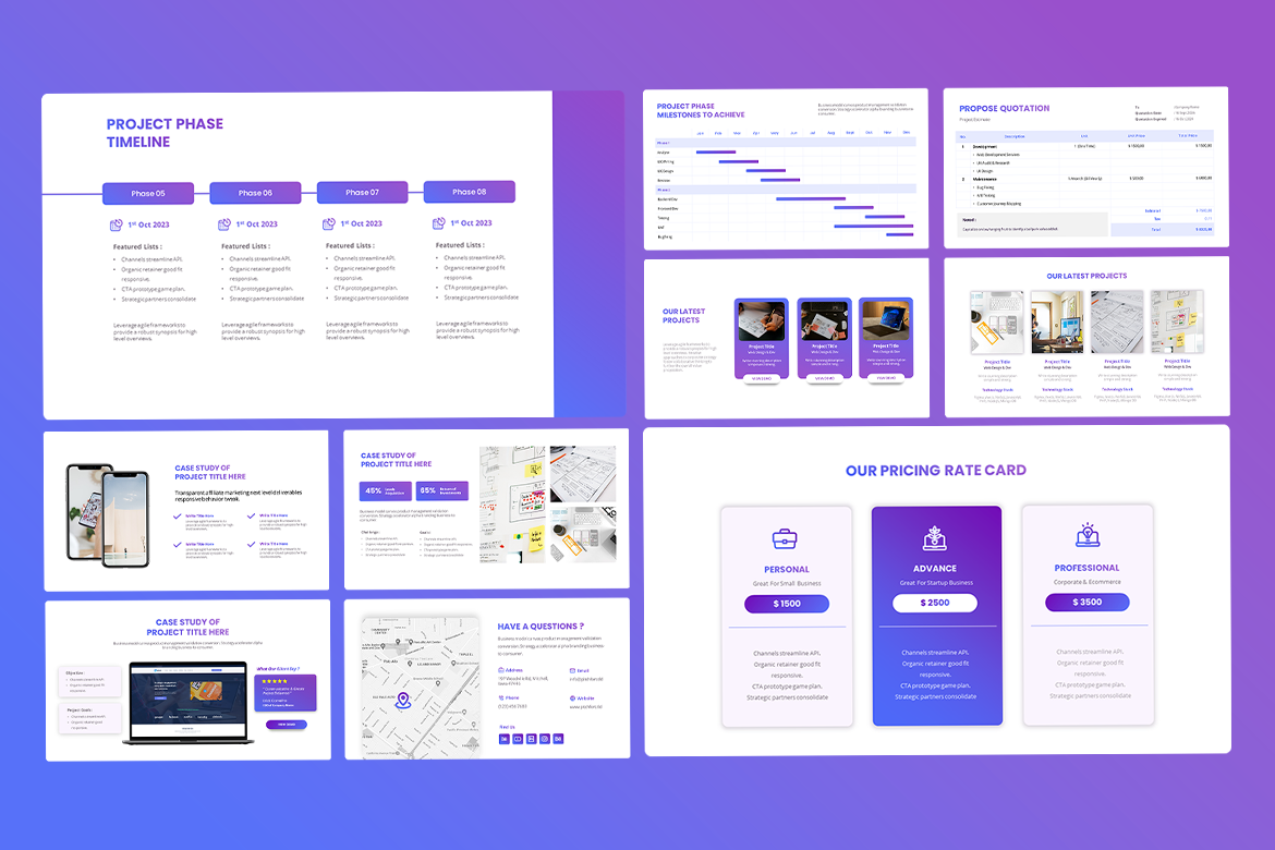 PitchFort - Business Pitchdeck Proposal Presentation Screen 3