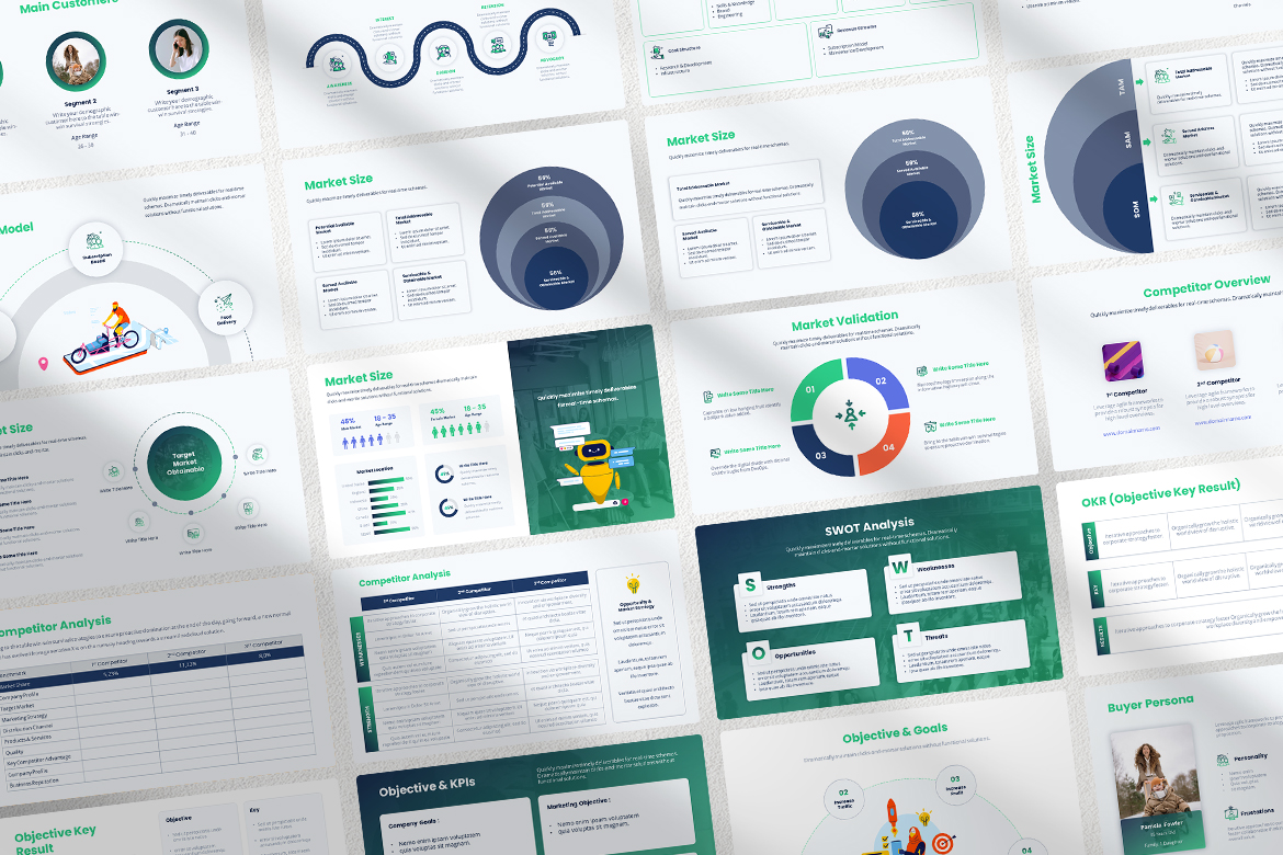 Marketing Plan - Strategy & Business Plan Proposal Presentation Screen 2
