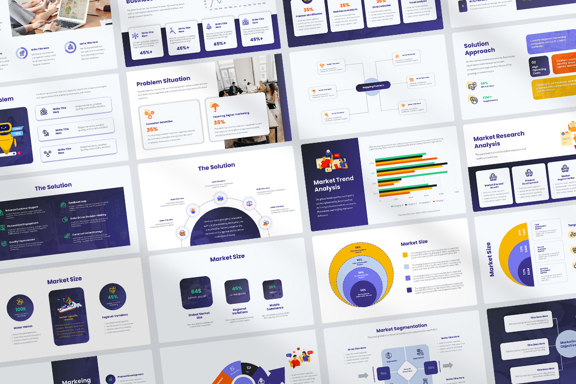 Stratify - Business and Marketing Plan Presentation Screen 3