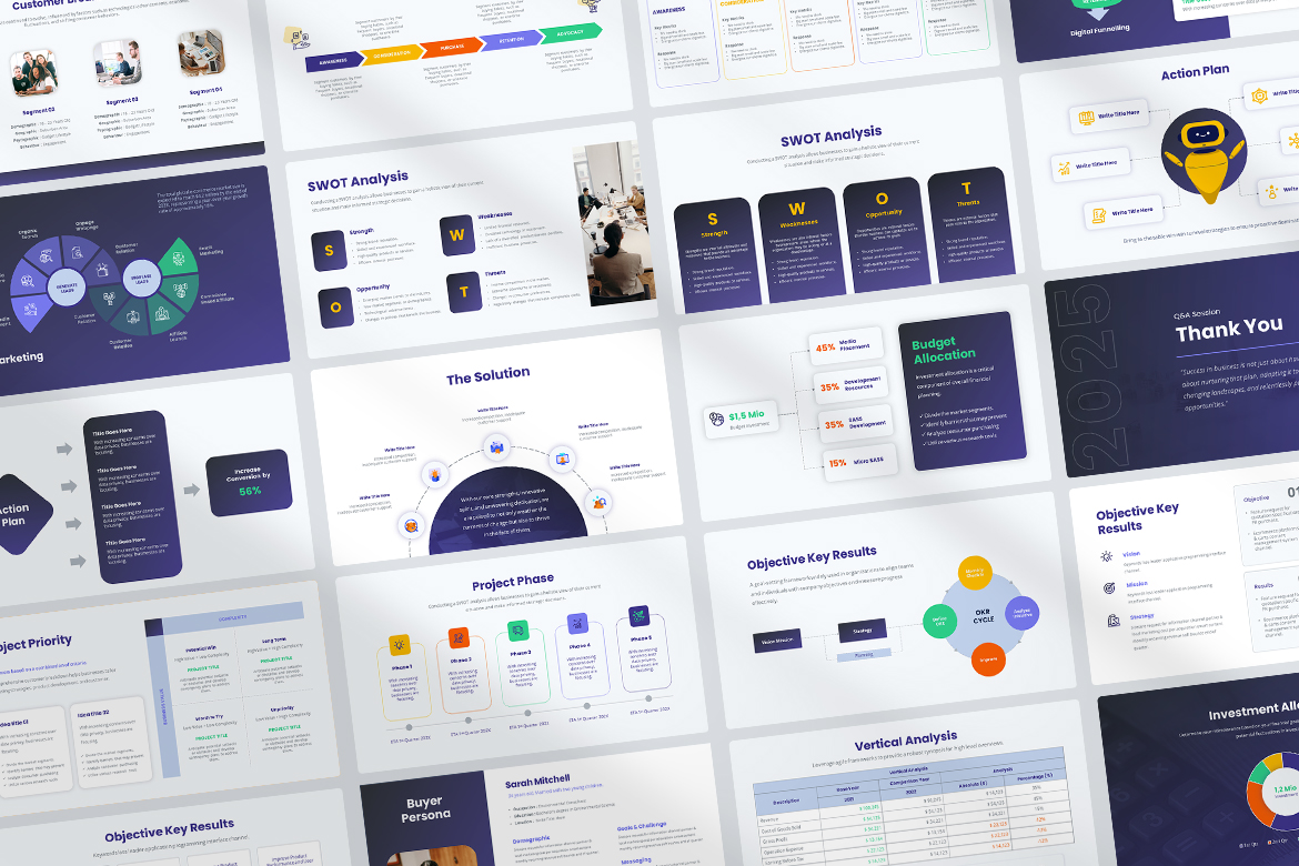 Stratify - Business and Marketing Plan Presentation Screen 4