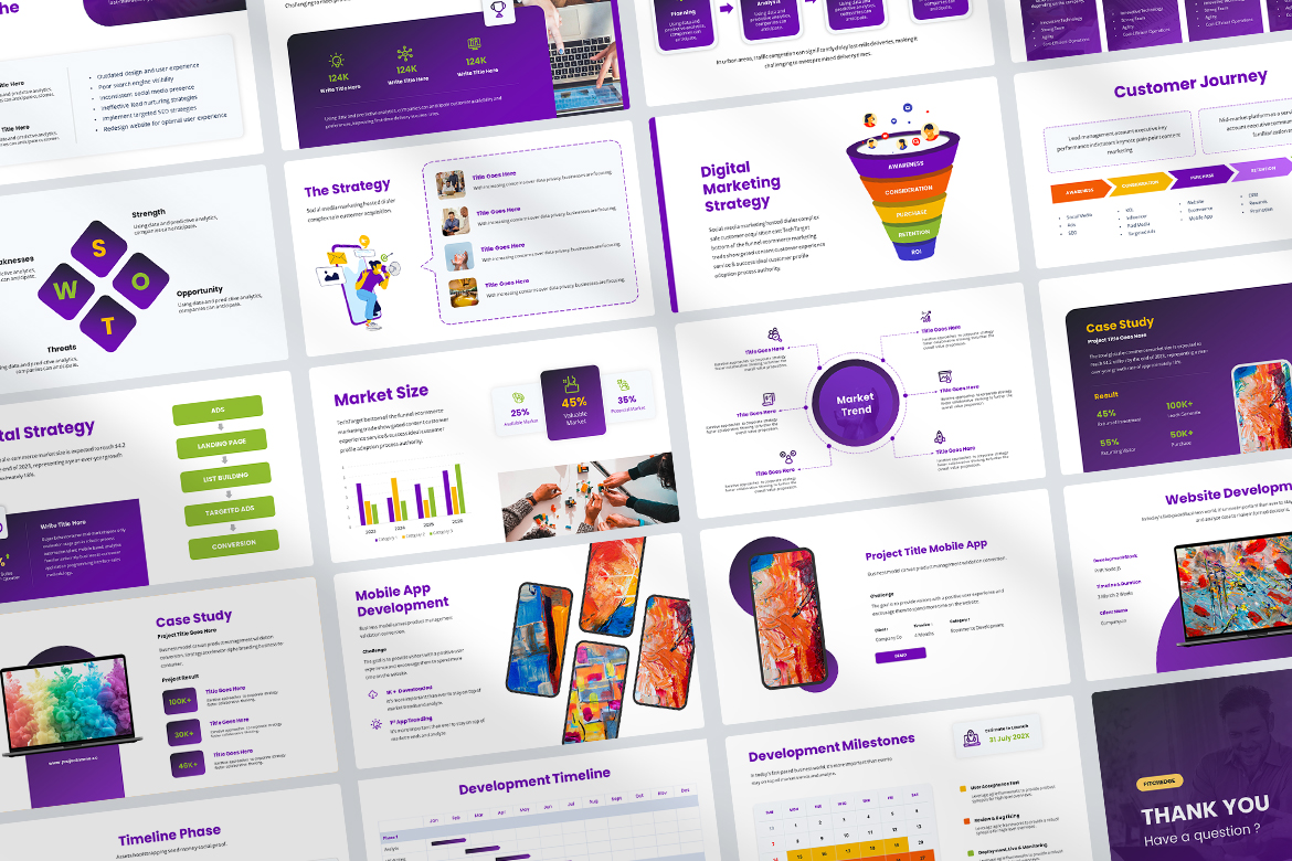 PitchEdge - Project Proposal Pitch Deck Presentation Template Screen 2