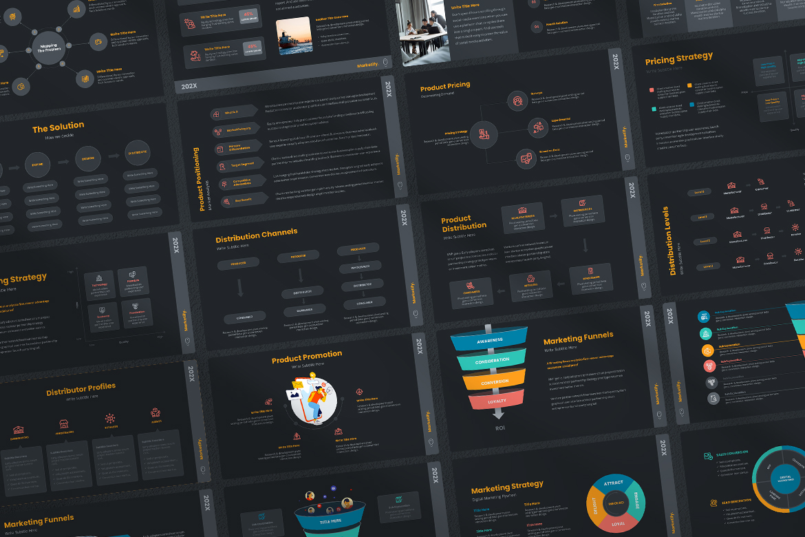 Marketify - Business Marketing Plan Proposal Screen 4