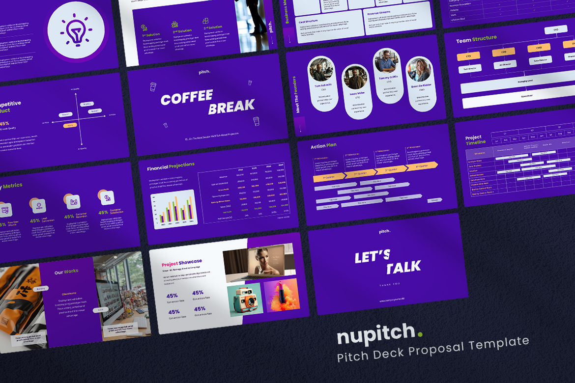 NuPitch - Pitch Deck Professional Template Screen 3