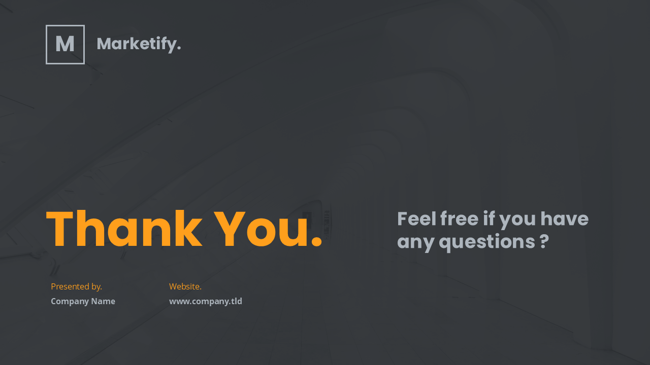 Free Marketing Plan Template Screen 2