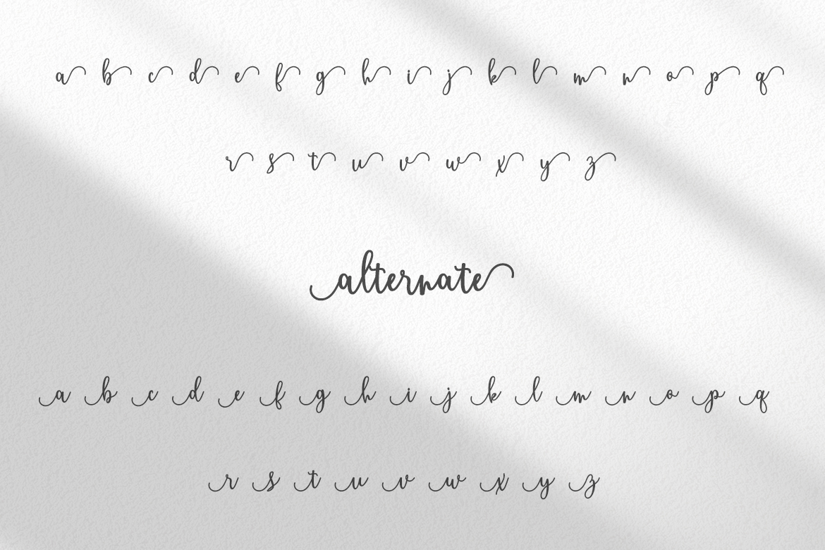 LovelyLine Handwritten Signature Fonts Screen 6
