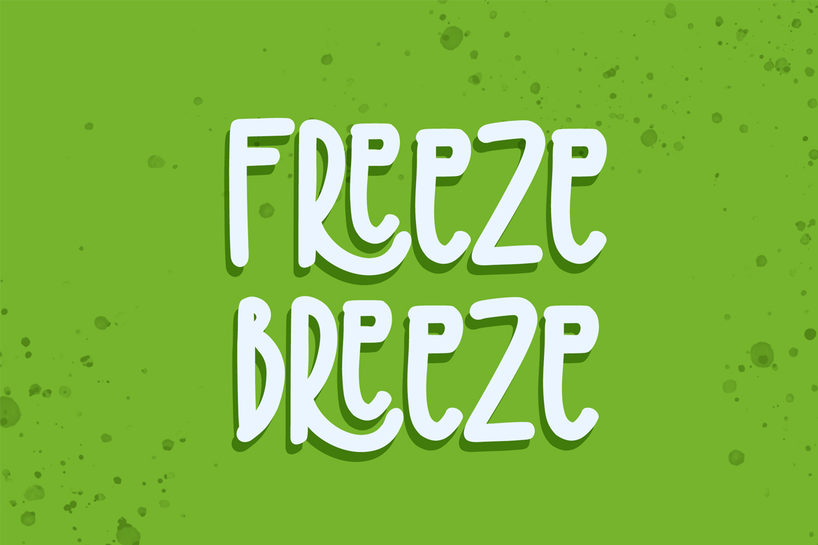 Roselene Playfull Handwritten Font Screen 6