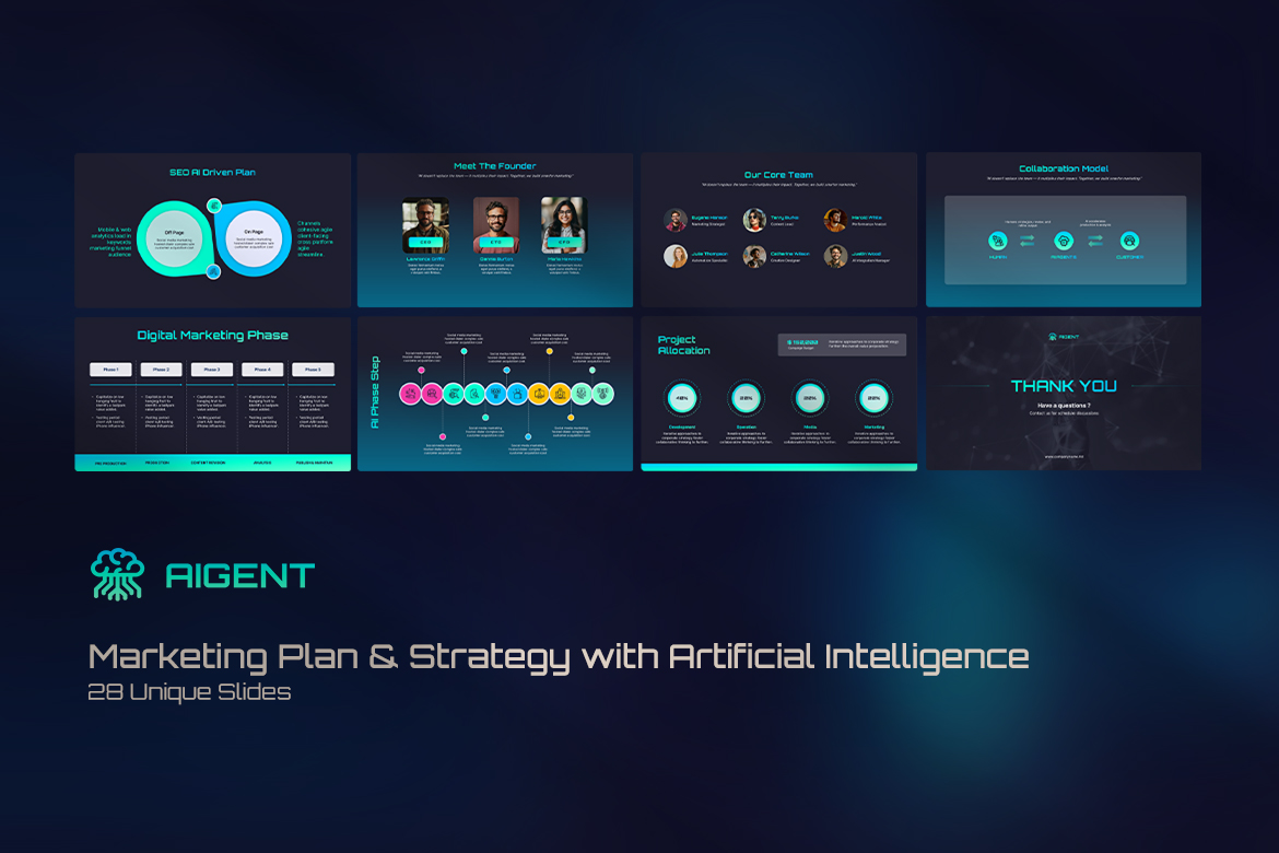 AIgent - Marketing Plan & Strategy with Artificial Intelligence Screen 2