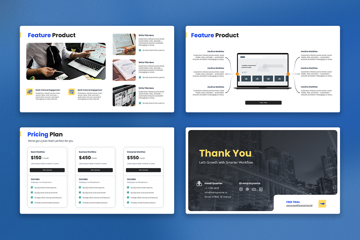 Marketing Automation Presentation Template Screen 2