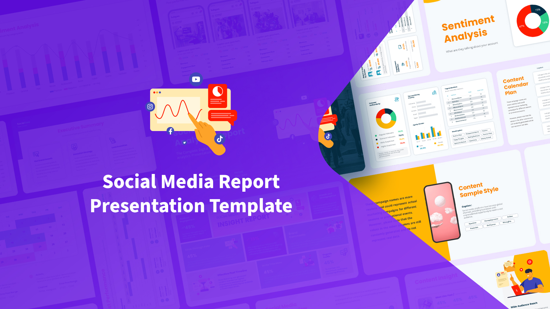 Best Social Media Report Template in January 2024