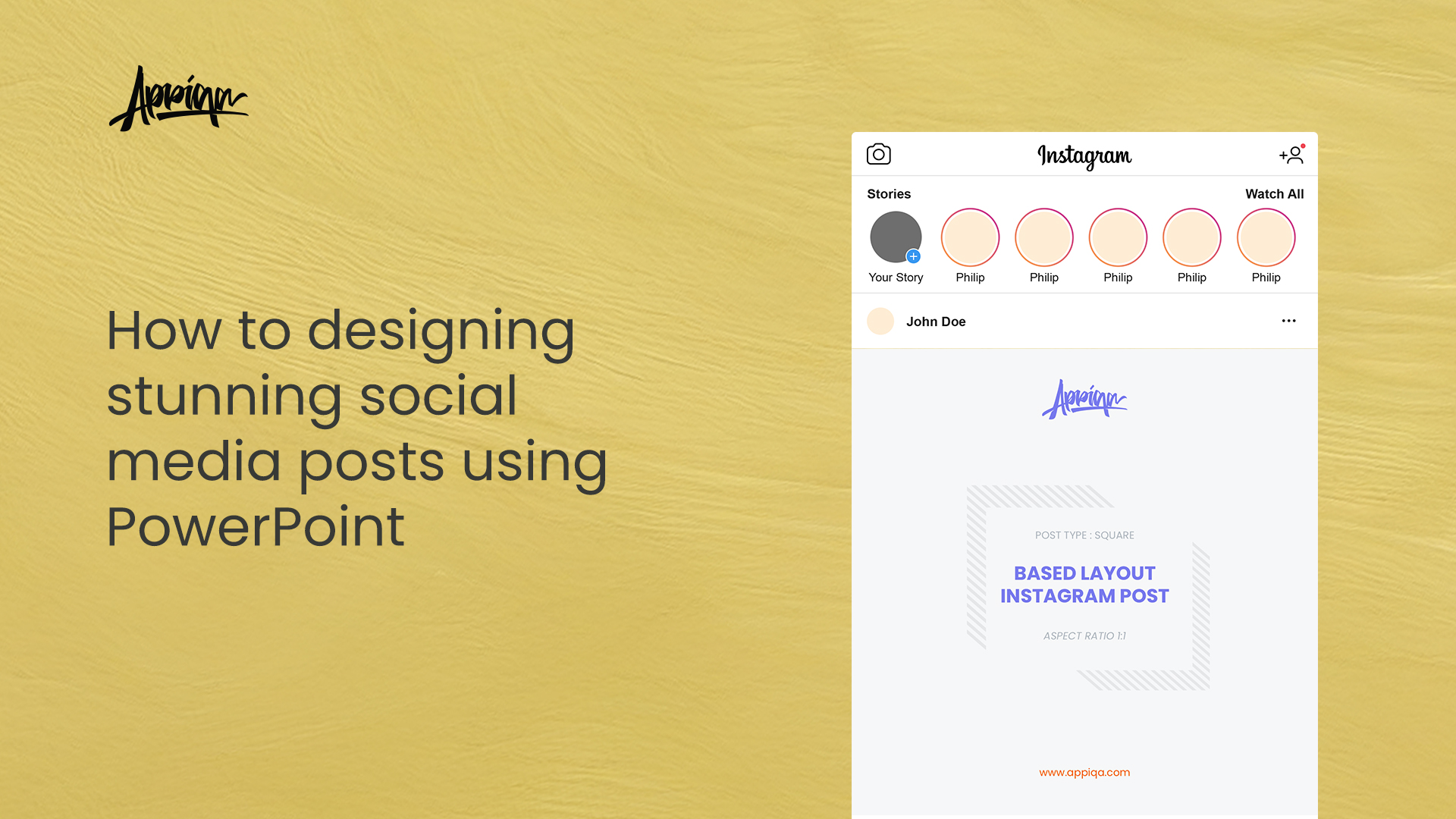 How to design social media posts using PowerPoint