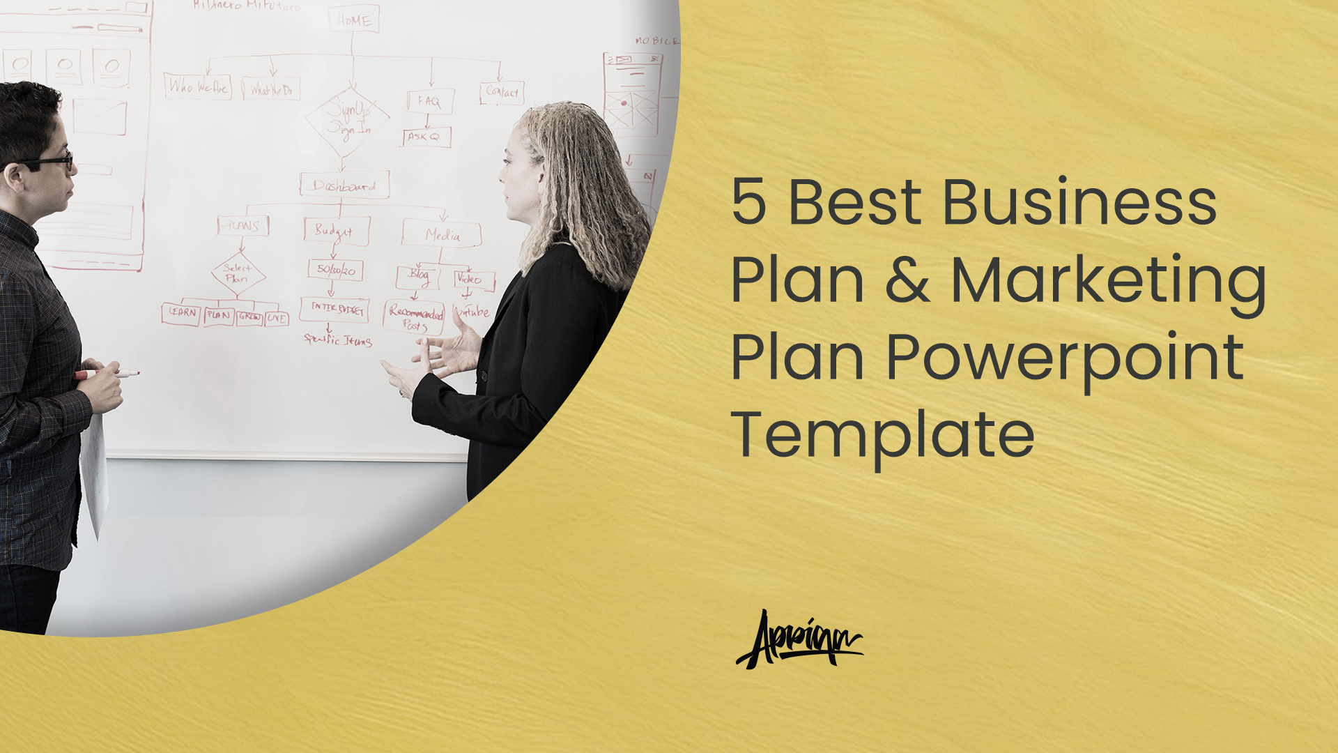 5 Best Business Plan & Marketing Plan Powerpoint Template