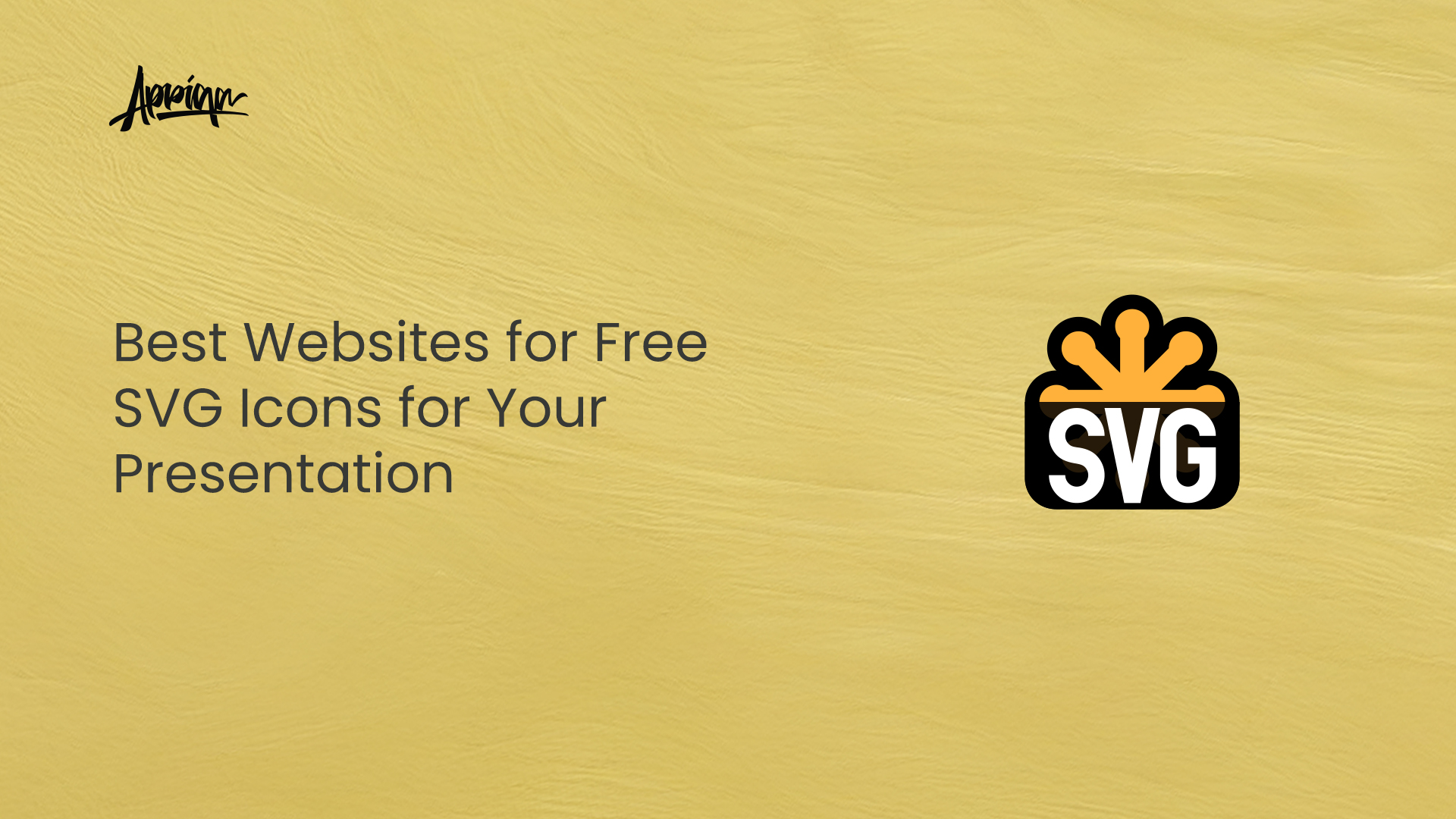 Best Websites for Free SVG Icons for Your Presentation