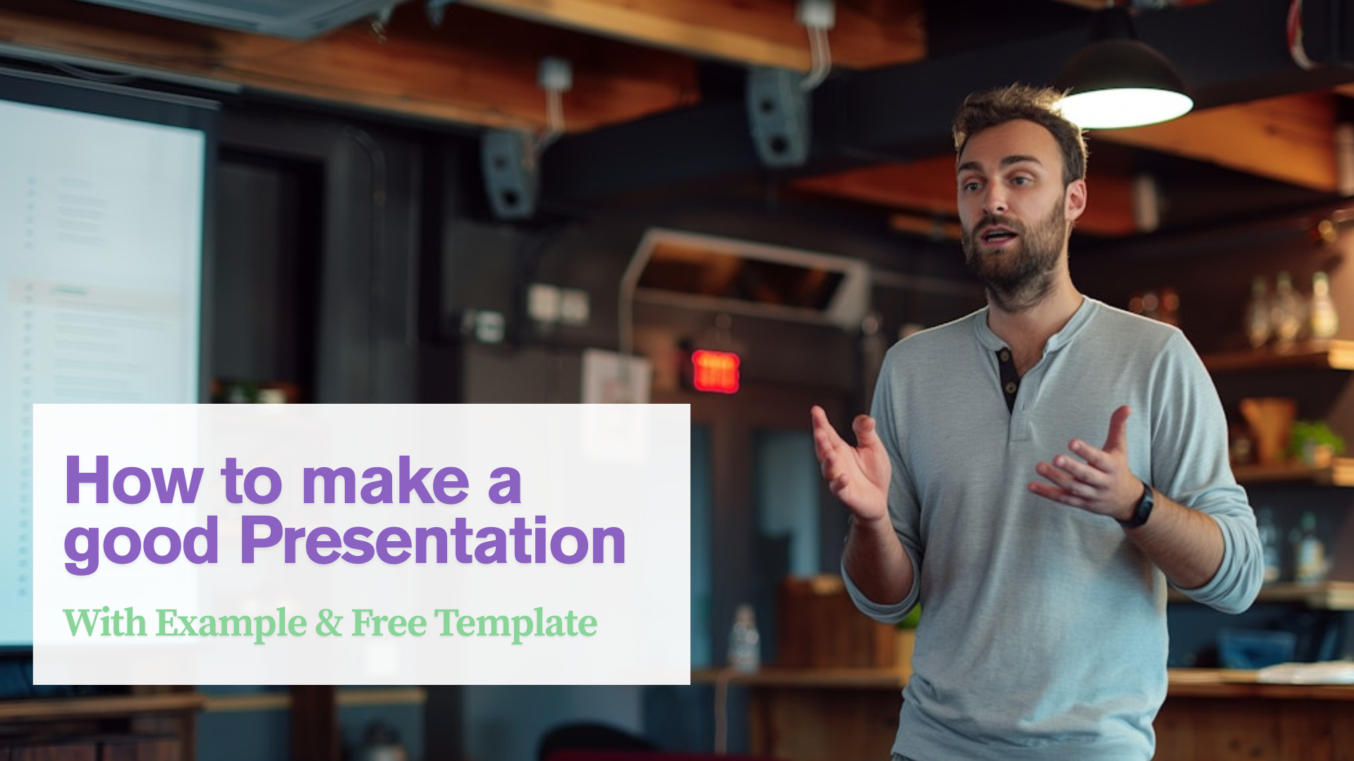 How to Make a Good Presentation in PowerPoint (With Examples & Free Template)