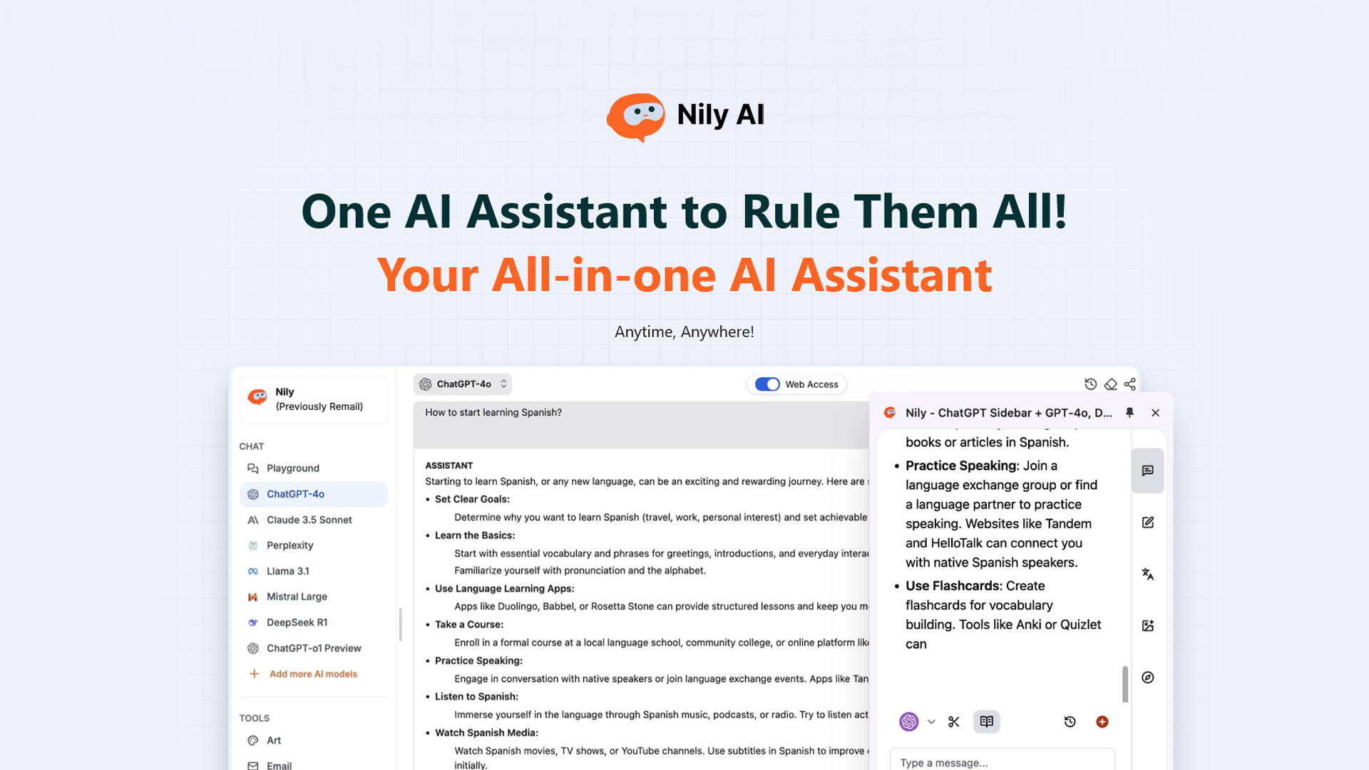 NilyAI Review: One AI Assistant for Writing, Emails, and More