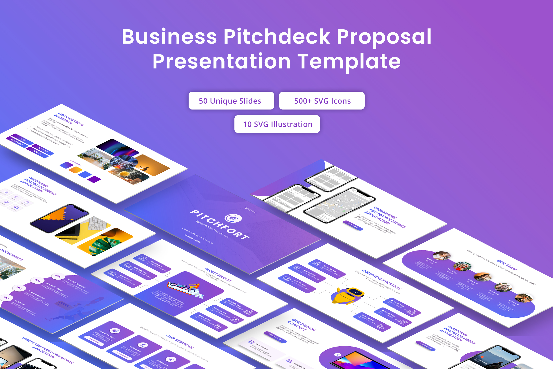 PitchFort - Business Pitchdeck Proposal Presentation