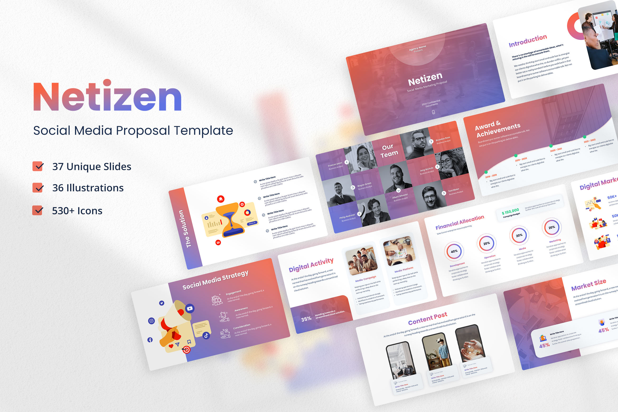 Netizen - Social Media Proposal Presentation