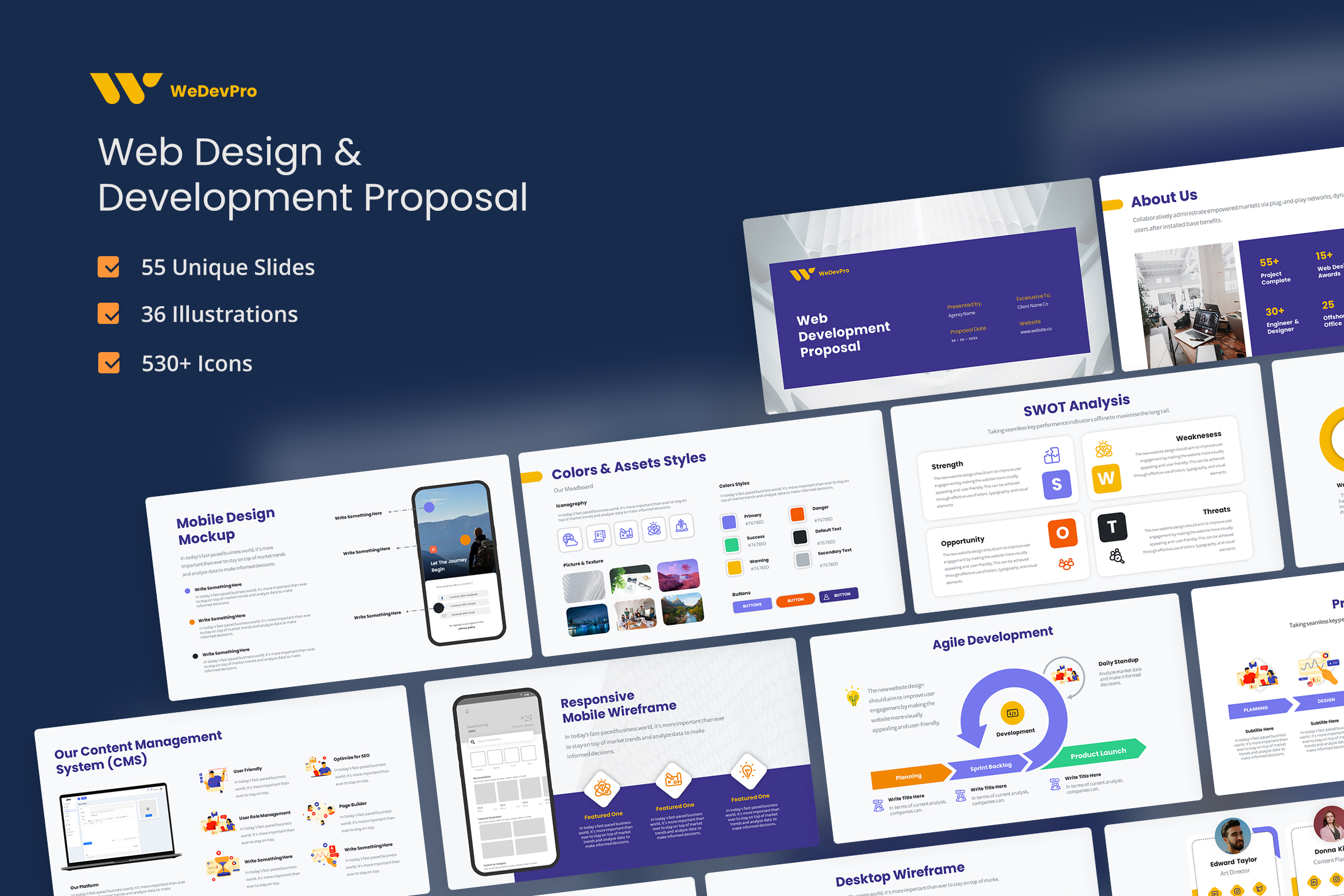 WeDevPro - Web Design & Development Proposal Presentation