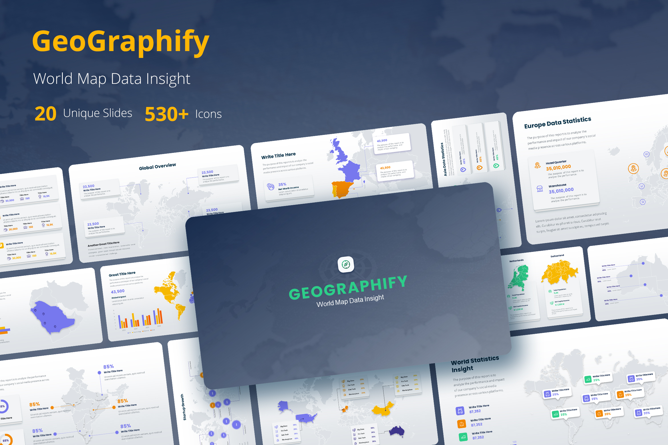 Geographify - World Map Insight Presentation